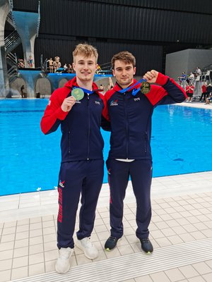 Jack Laugher Dan Goodfellow World Cup Tokyo