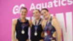 Aquatics GB Diving Champs 24 Women's 3m Podium