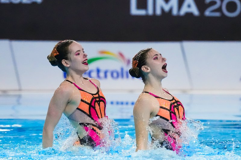 Eve Young and Florence Blinkhorn | Great Britain Artistic Swimming World Junior Championships in Lima Peru