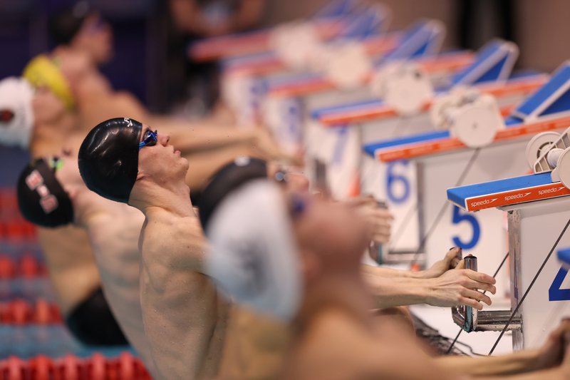 Oliver Morgan backstroke start BSC 2023