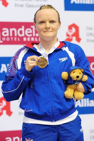 Susie Rodgers first gold