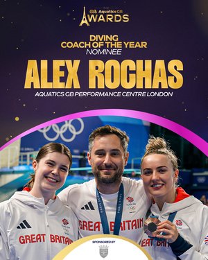 Alex Rochas Diving Coach 24 Nominee