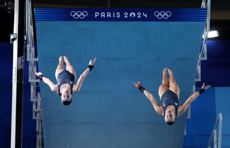 Andrea Spendolini-Sirieix and Lois Toulson Paris 2024 Getty