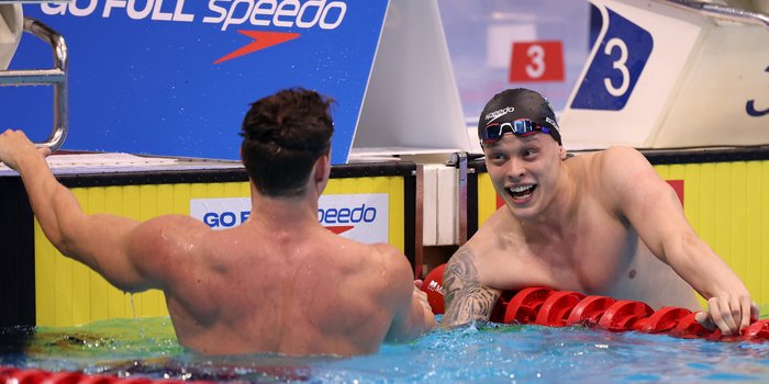 Ben Proud and Matt Richards AGB Swim Champs