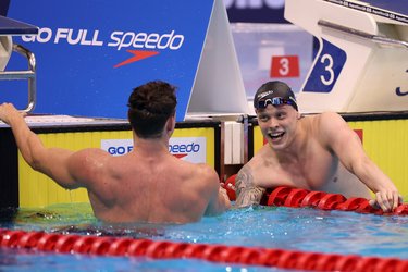 Ben Proud and Matt Richards AGB Swim Champs