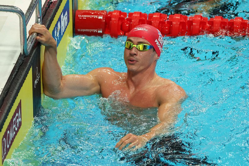 Ben Proud 50m Fly semis Budapest 2022