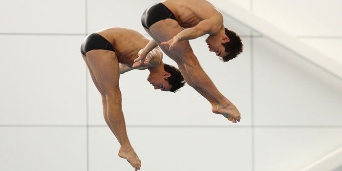 Daley and Goodfellow win bronze in first international performance
