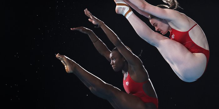 Desharne Bent-Ashmeil Amy Rollinson 3m Synchro Birmingham 2022