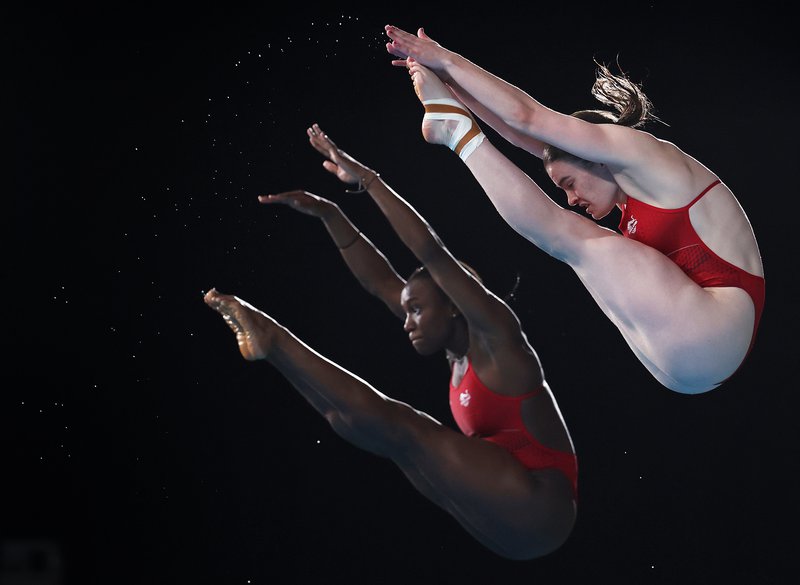 Desharne Bent-Ashmeil Amy Rollinson 3m Synchro Birmingham 2022