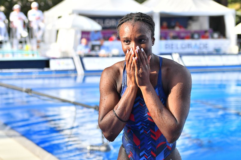 Desharne Bent-Ashmeil shock 3m Springboard GOLD European Champs 2024