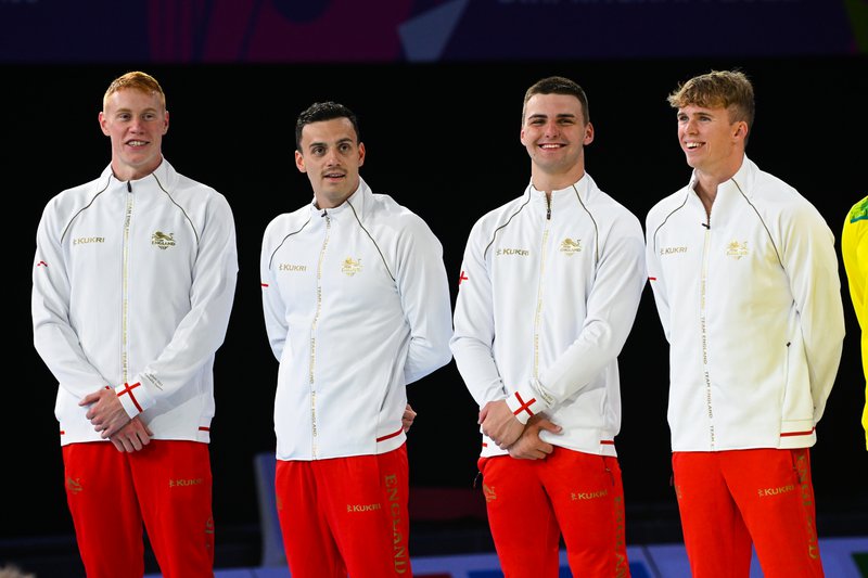 4x100m Free Men [Team England]