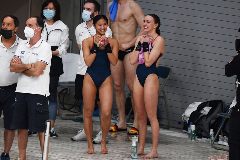 Eden Cheng Lois Toulson FINA Diving World Cup silver 