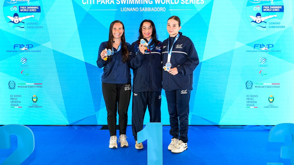 Tai and Newman-Baronius light up Lignano | Para-Swimming news | Aquatics GB