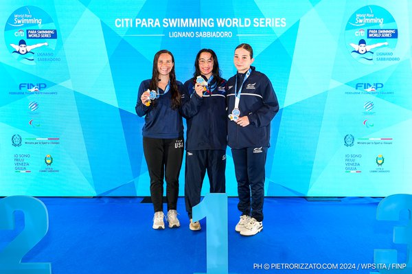 Tai and Newman-Baronius light up Lignano | Para-Swimming news | Aquatics GB