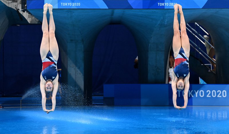 Grace Reid and Katherine Torrance Tokyo 2020 [Getty] 2