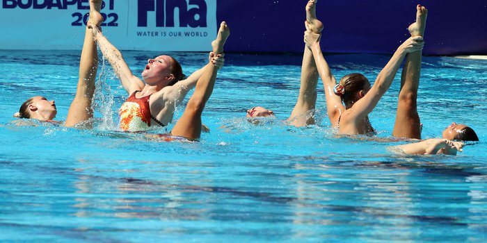 Great Britain Artistic Swimming Budapest 2022 [Getty]