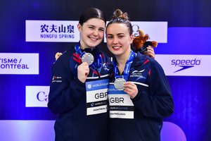 Andrea Spendolini-Sirieix  and Lois Toulson Montreal Silver 2023 [GettyImages]