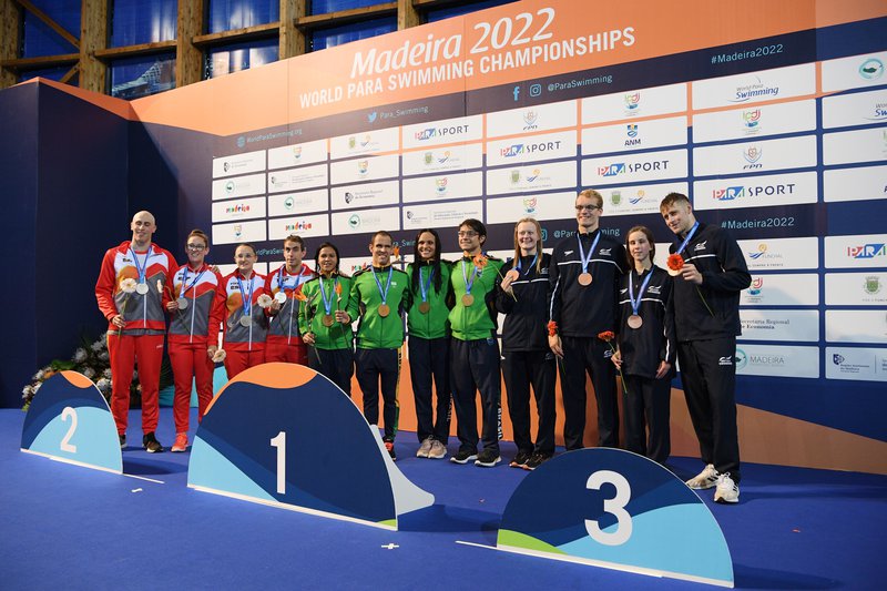 49pts Mixed relay bronze Madeira 2022 [Getty]