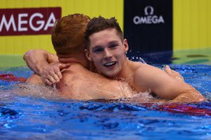 Duncan Scott and Tom Dean 200 IM Worlds 2023 [Getty]