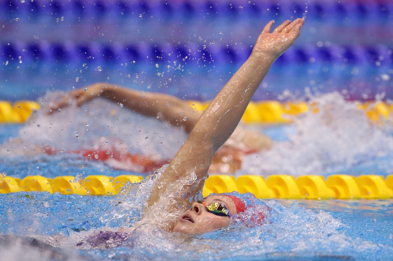 Katie Shanahan 200m Backstroke Semi-Final Fukuoka 2023