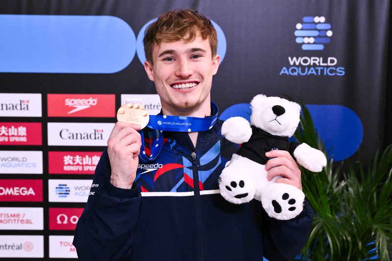 Jack Laugher 3m Springboard Diving World Cup 2024 Montreal