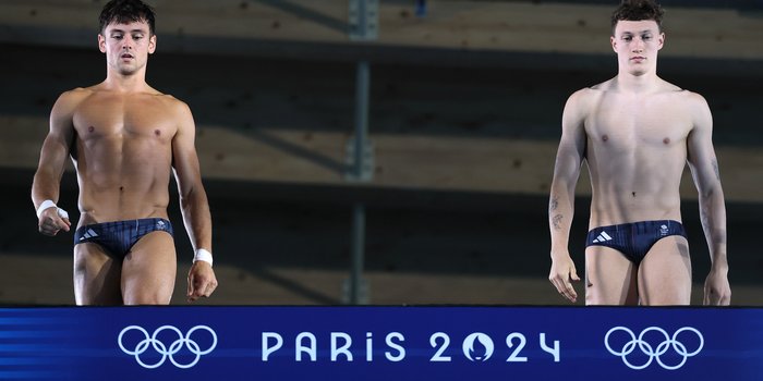 Tom Daley and Noah Williams [Getty Paris 2024]