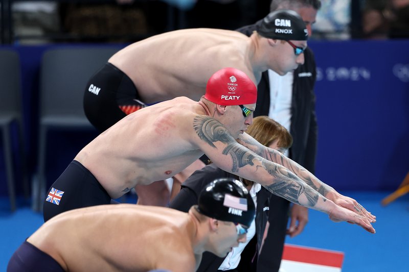 Peaty Relay takeover Paris 2024 [GettyImages]