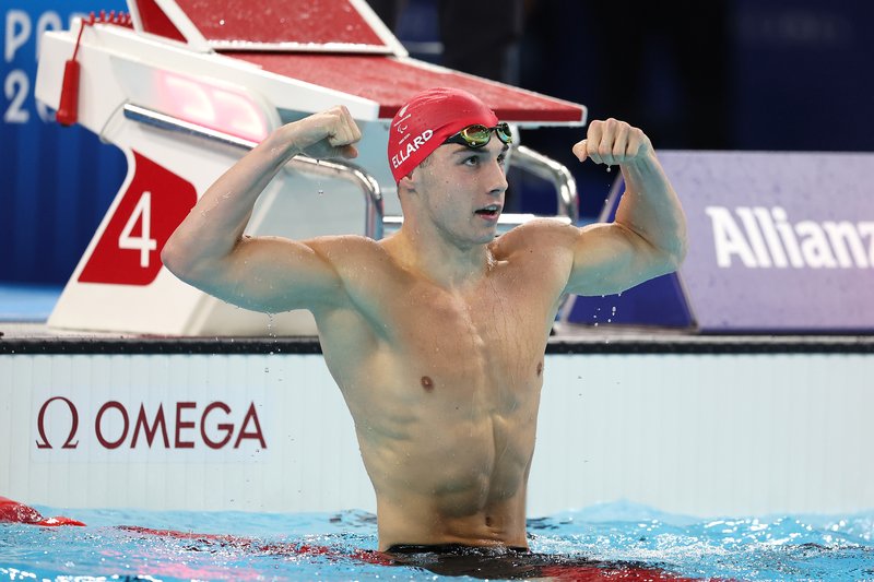 Will Ellard flex S14 200m Freestyle GOLD Paris 2024