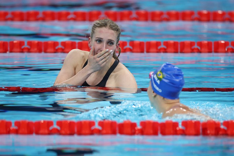 Louise Fiddes shock SB14 100m Breaststroke GOLD Paris 2024