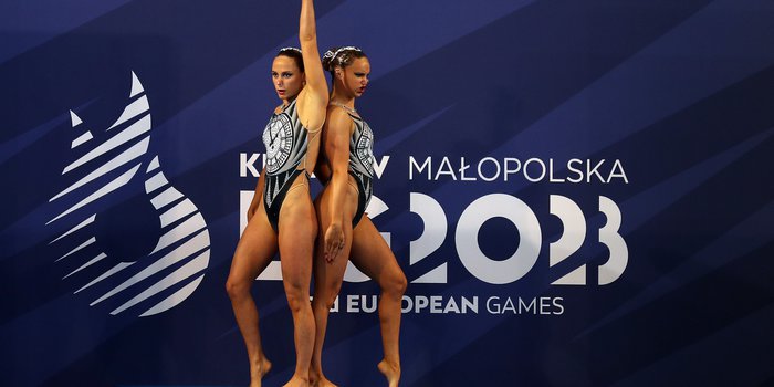 Kate Shortman and Izzy Thorpe [European Games Extranet]