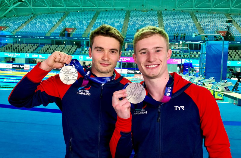 Jack Laugher Dan Goodfellow silver medal landscape