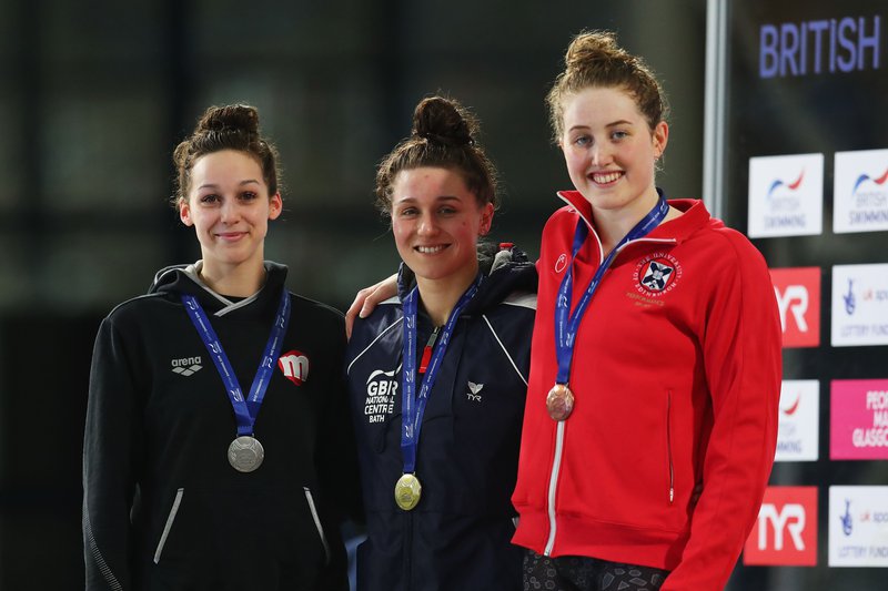 Jessica Fullalove 200m Backstroke gold British Champs 2019