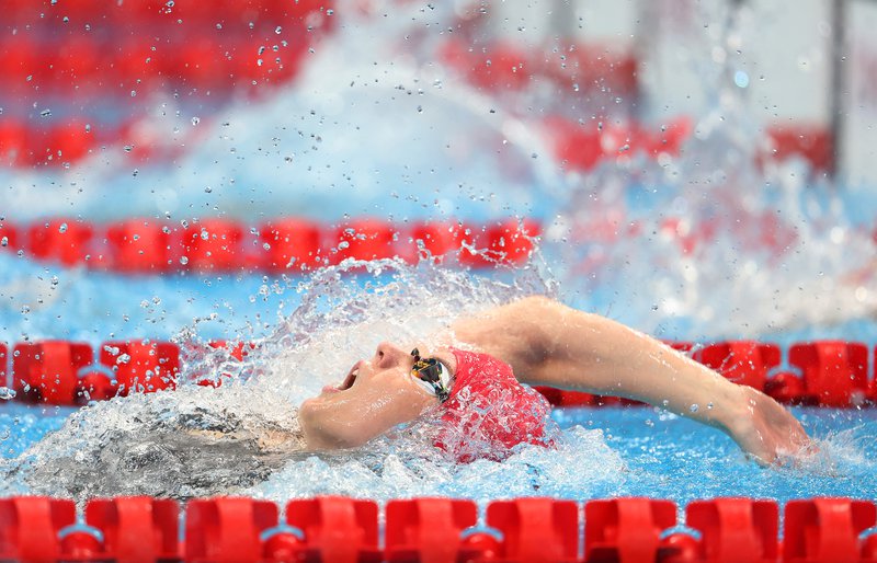 Kathleen Dawson 100m Back semi Tokyo 2020