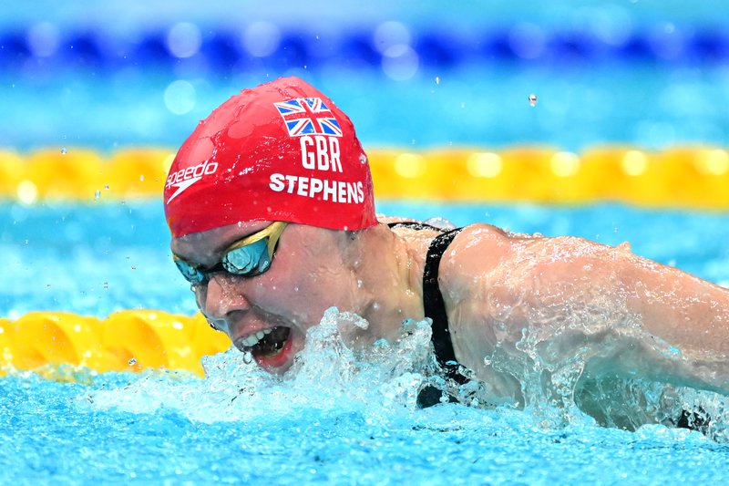 Laura Stephens 200m Butterfly heats Budapest 2022