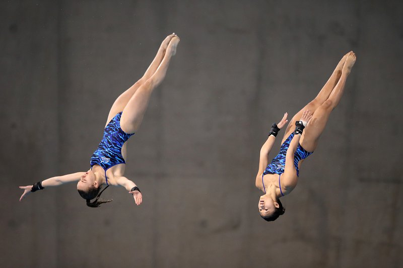 Lois Toulson Eden Cheng 2019 Diving World Series London