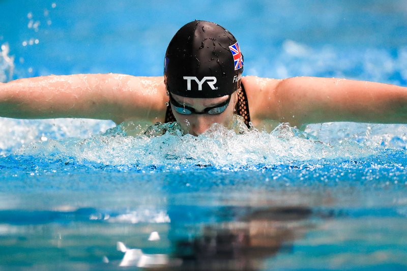 Louise Fiddes 100m Butterfly BPSIM 2021