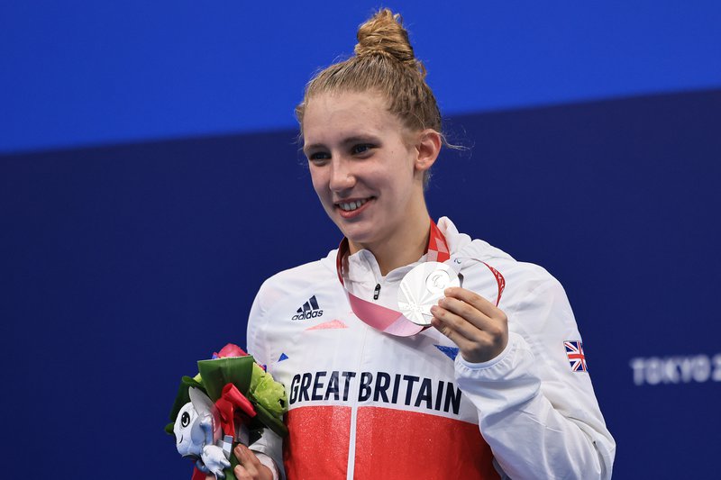 Louise Fiddes SB14 100m Breaststroke SILVER [Getty]