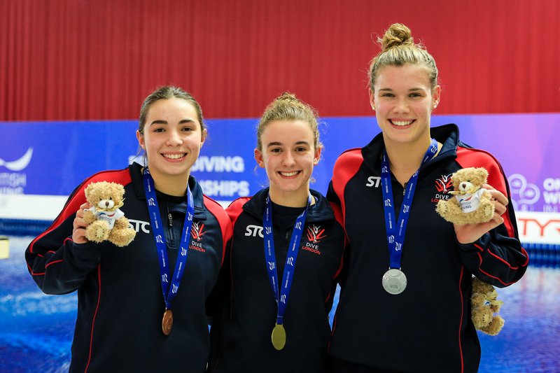 Maria Papworth Burrel Women's 3m Springboard gold BDC 2020