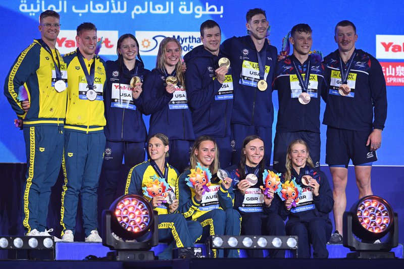 Medley Relay Bronze Doha [GettyImages]