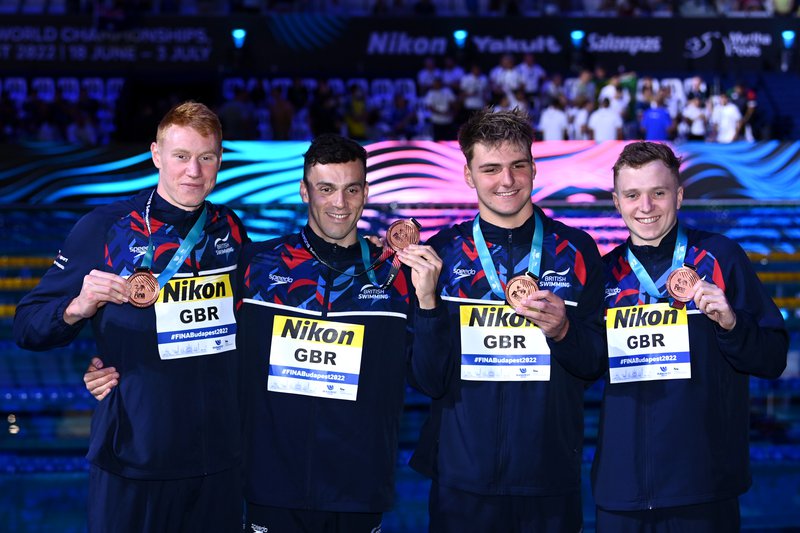 Men's 4x200m Freestyle Relay BRONZE 