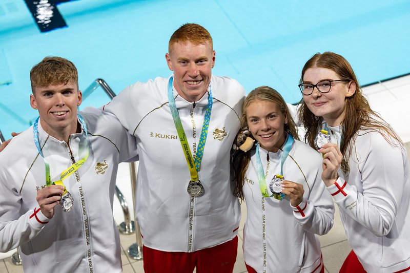 Mixed_4x100m_FS_Silver [Credit: Team England]