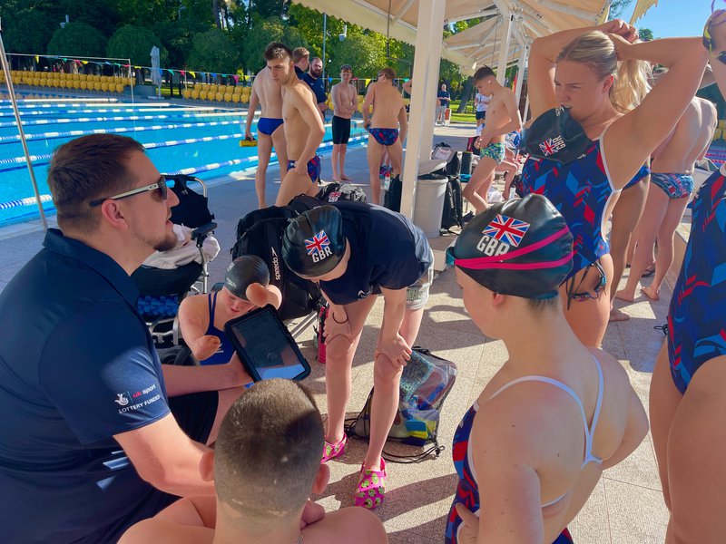 British Para-Swimming team on camp in Turkey