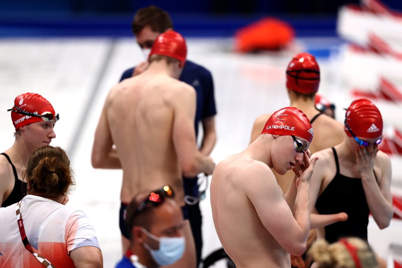 Paralympics GB swimmers team prep Tokyo 2020 [Getty]