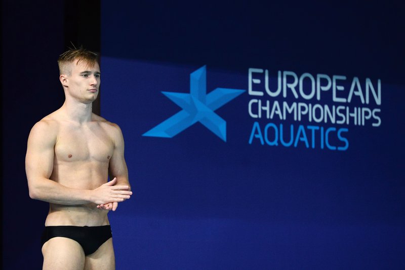 Jack Laugher - Men's 1m Prelims Glasgow 2018