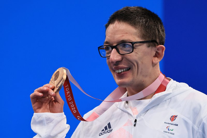 Scott Quin SB14 100m Breaststroke BRONZE [Getty]