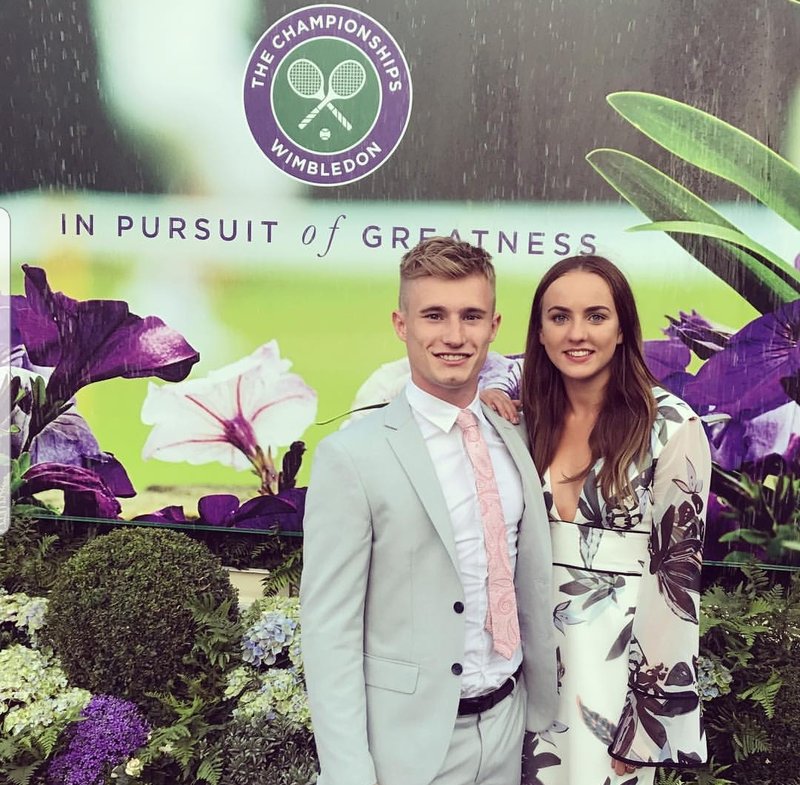 Jack Laugher Lois Toulson Wimbledon