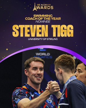 Steven Tigg Swim Coach 24 Nominee