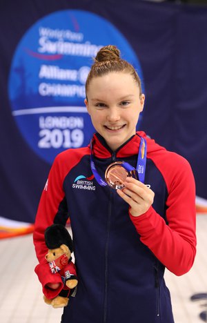 Toni Shaw 2019 Worlds bronze medal