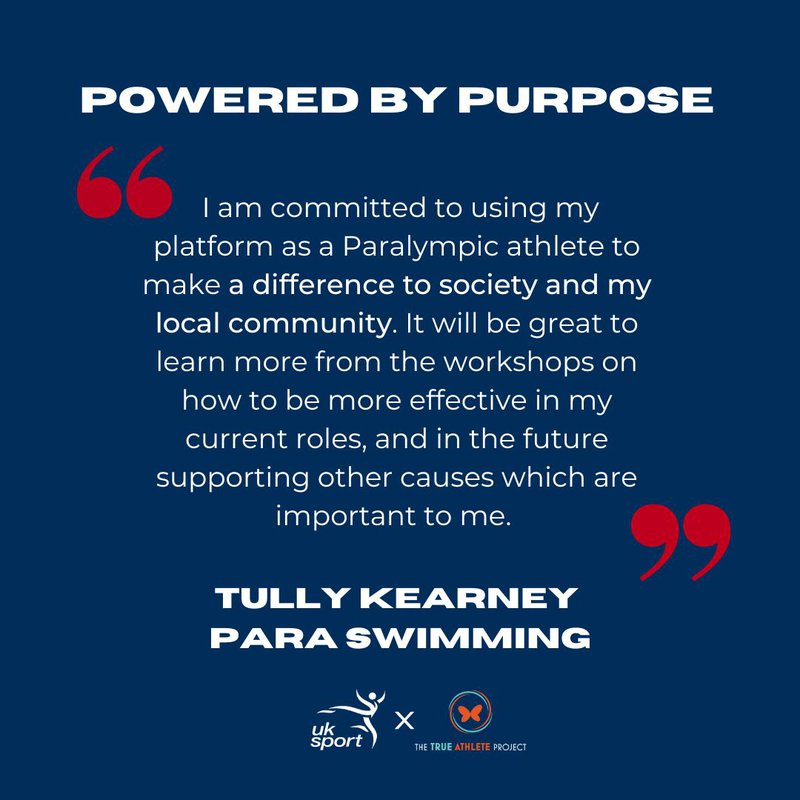 Tully Kearney UK Sport Powered By Purpose graphic