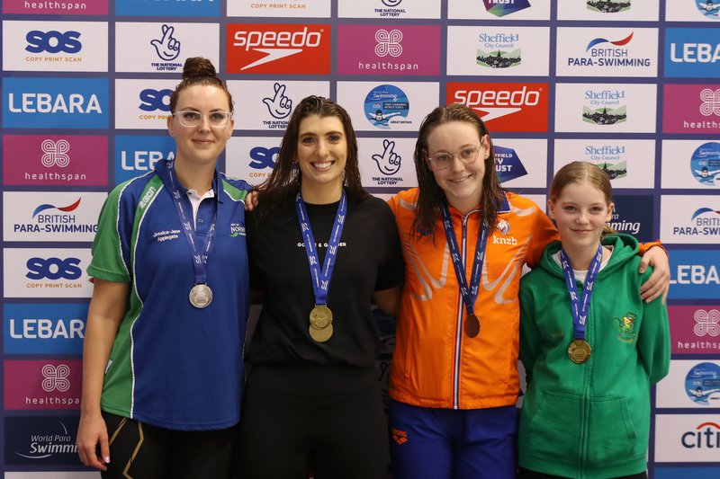 Women's MC 200m Freestyle Bethany Firth GOLD Jessica-Jane Applegate SILVER BPSM 2023